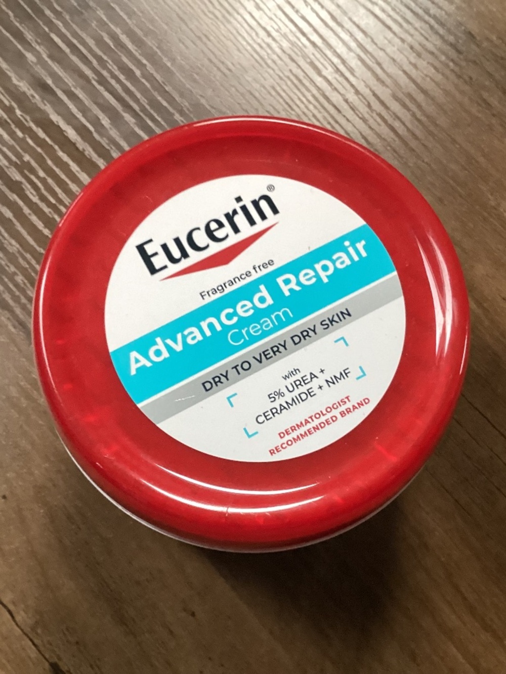 Eucerin Advanced Repair Cream New  12 oz
